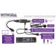 Tuner DVB-T2 Wiwa H.265 MINI dekoder cyfrowy najnowszy standard